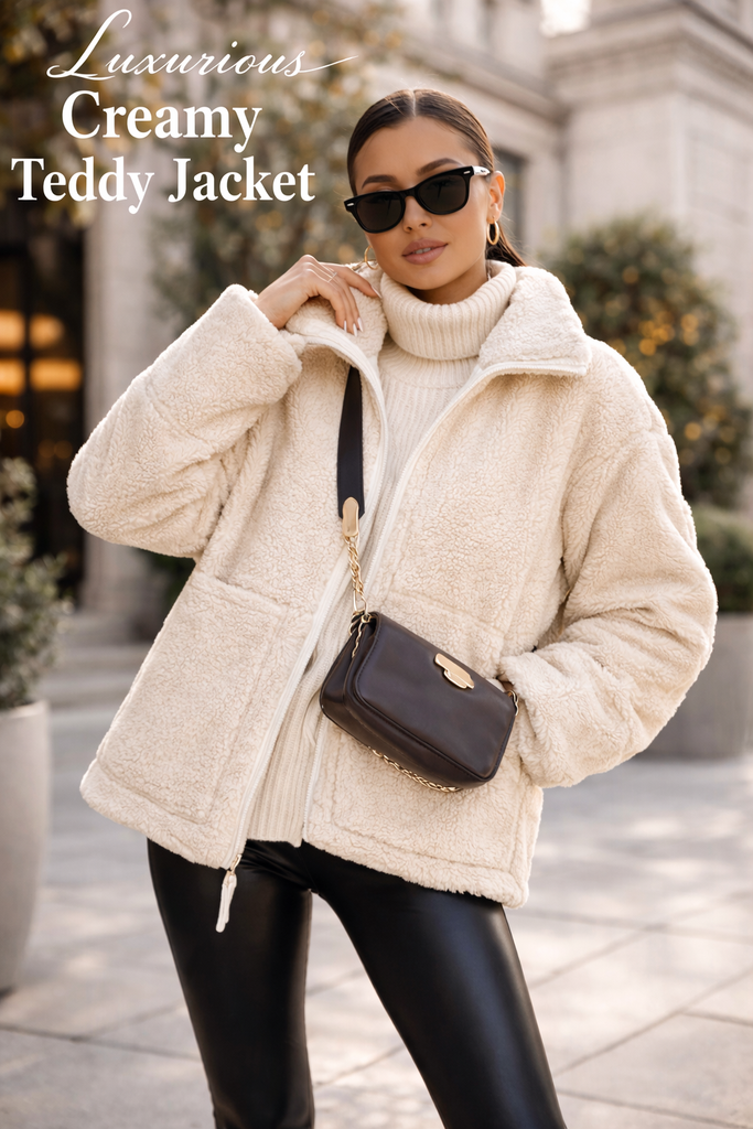 KAJA™ - Teddy Jacket – Chic Britannia